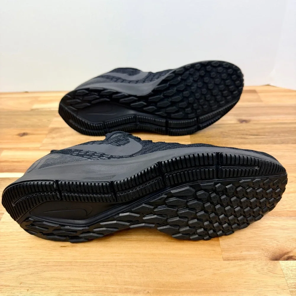Nike Air Zoom Pegasus 35 Triple Black Running Shoes Mens 8.5 942851-002
